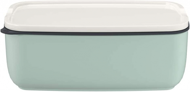 ToGo & ToStay - Rektangulär matlåda, 20 x 13 x 7,5 cm, premiumporslin, mintgrön, Villeroy & Boch-413375