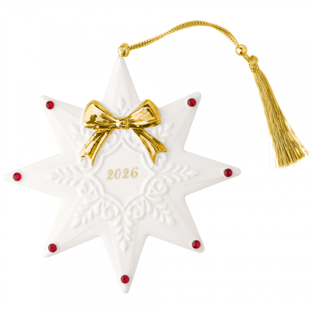 Villeroy och Boch Christmas Classics stjärnprydnad 2026, 9 x 113 x 113 mm, 1486754365