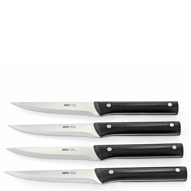 Gefu Steak Knives BBQ, 4 st., 89155