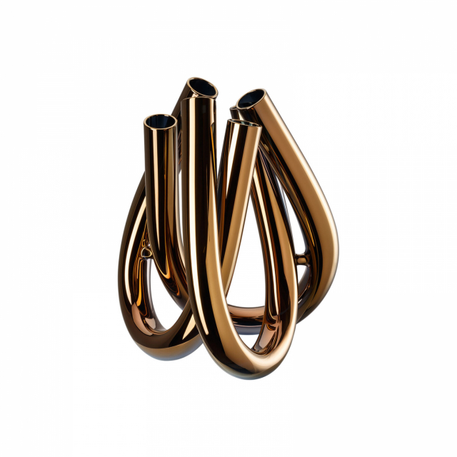 Vas Triu koppar 22 cm Rosenthal- 69132-321498-47022