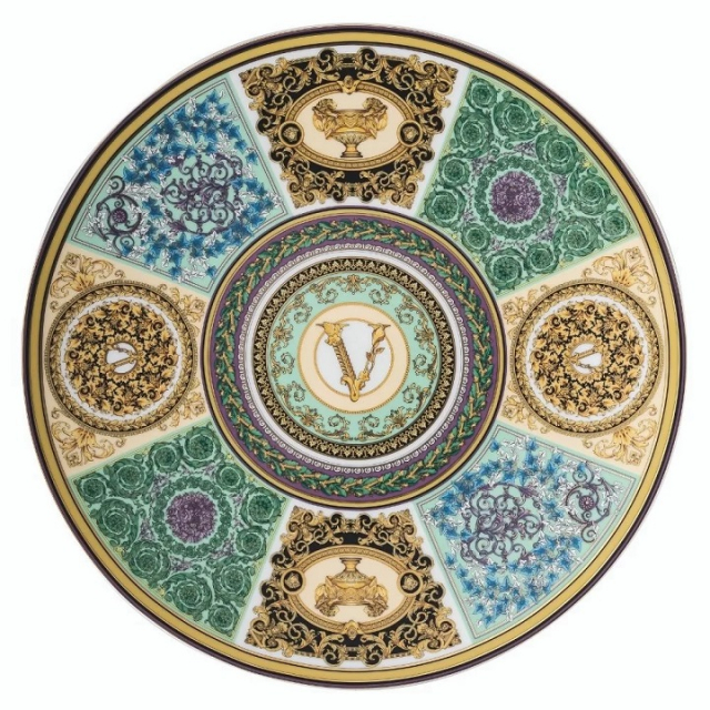 Versace Barocco Mosaik presentations tallrik 33 cm, 19335-10263