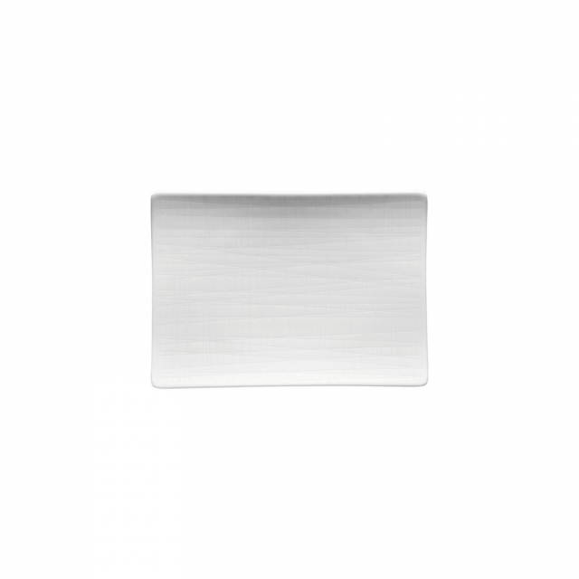 Rosenthal Mesh Weiss Uppläg.fat flat 18x13, Vit, 496658