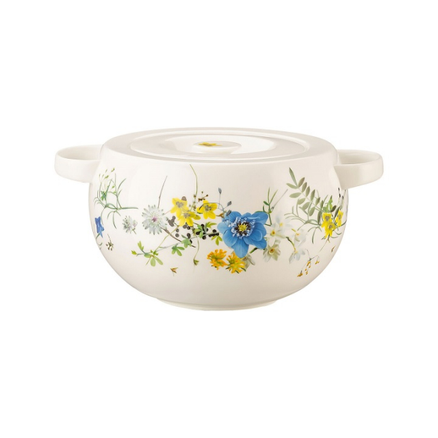 Rosenthal Brillance Fleurs des Alpes Täckt grönsaksskål - 531366