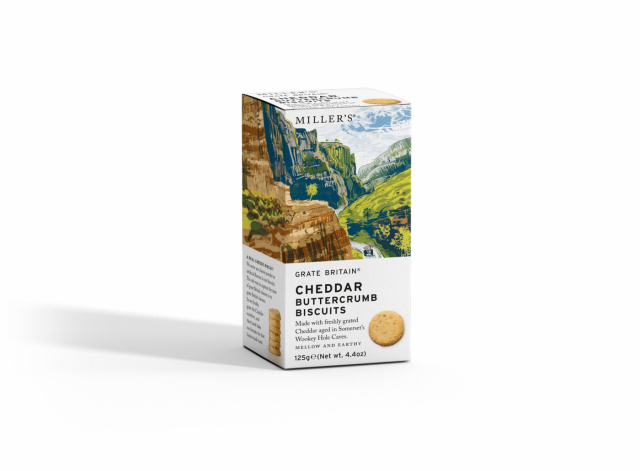 Artisan Biscuits Buttercrumb Biscuits Cheddar, 125 g, 19-009992