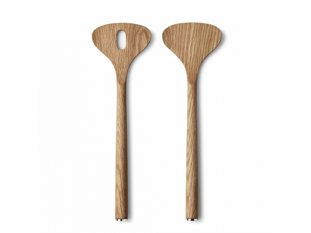 Georg Jensen Alfredo salladsbestick, ek - 3391310