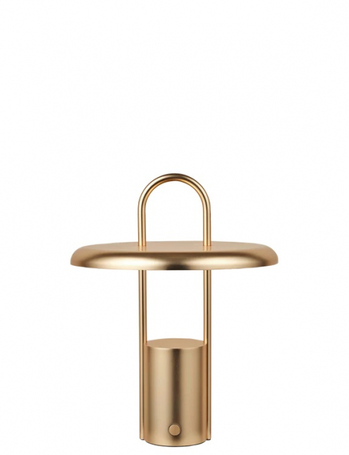 Stelton Pier bärbar LED-lampa H 25 cm, Mässing, 614-2