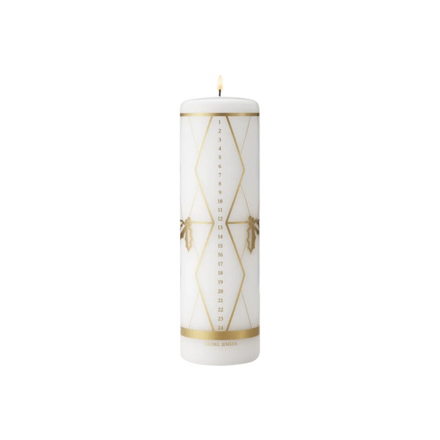 Georg Jensen 2026 kalenderljus, guld - 10021077