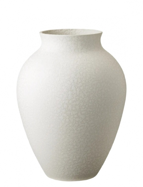 Knabstrup vas H 27 cm vit, K1095