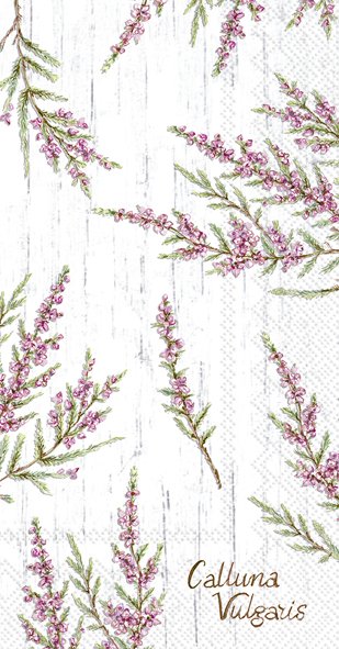 IHR Bordsservetter Calluna vulgaris grey BF917245, 16 stycken