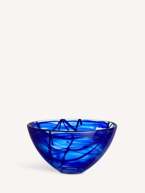 Kosta Boda Contrast skål blå 230mm design by Anna Ehrner, 7052410