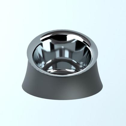 Alessi Wowl hundskål, svart-BM13/21 B