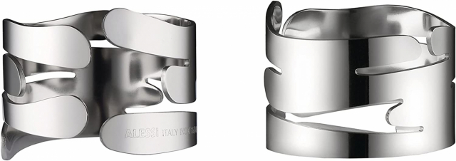 Alessi Barkring, set med två servettringar- BM17S2