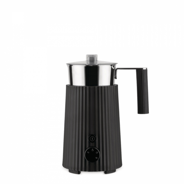 Plisse, mjölkskummare svart, Alessi-MDL13 B