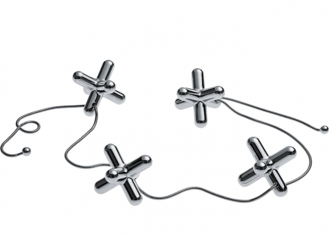 Gryttunderlägg Tripod, Alessi-GCH01