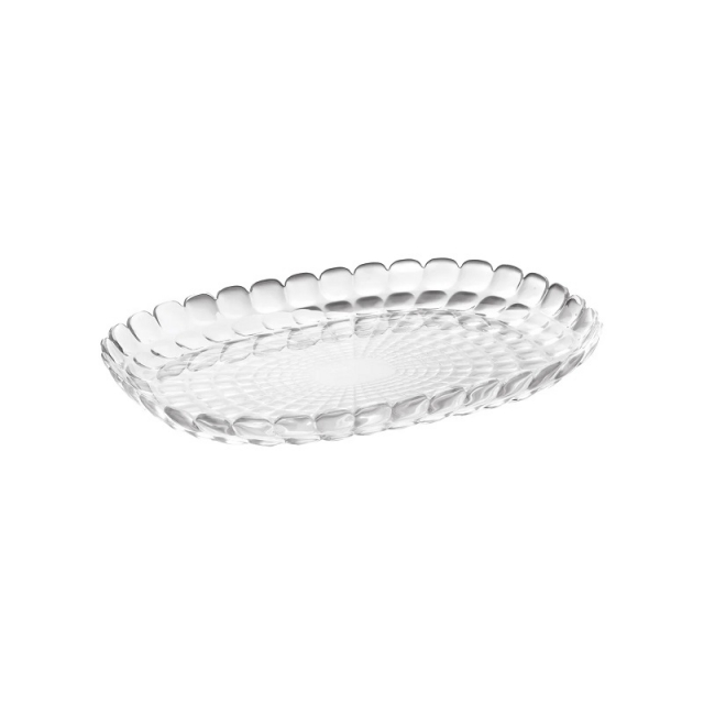 Guzzini Tiffany oval serveringsbricka, storlek L, klar, 27960000