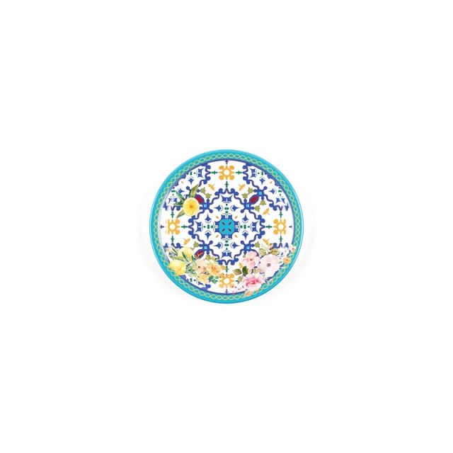 Guzzini melamin desserttallrik Flower&Citron, 21,5 cm, 28190252