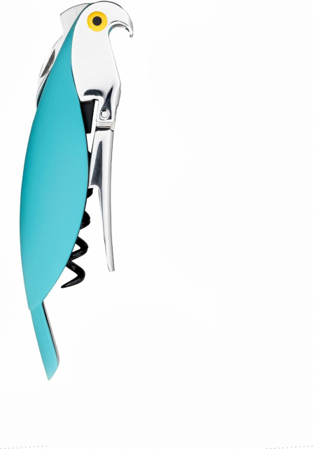 Papegoja korkskruv blå, Alessi- AAM32 AZ