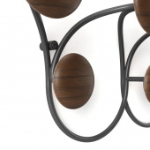 Umbra Dotsy 7 krok svart/valnöt, 1018114-048 Umbra Dotsy 7 krok svart/valnöt, 1018114-048