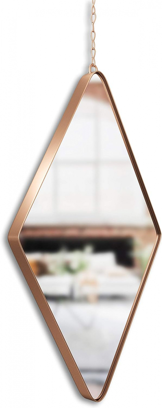 Umbra Dima diamantspegel i koppar set med 3 st, 358777-880