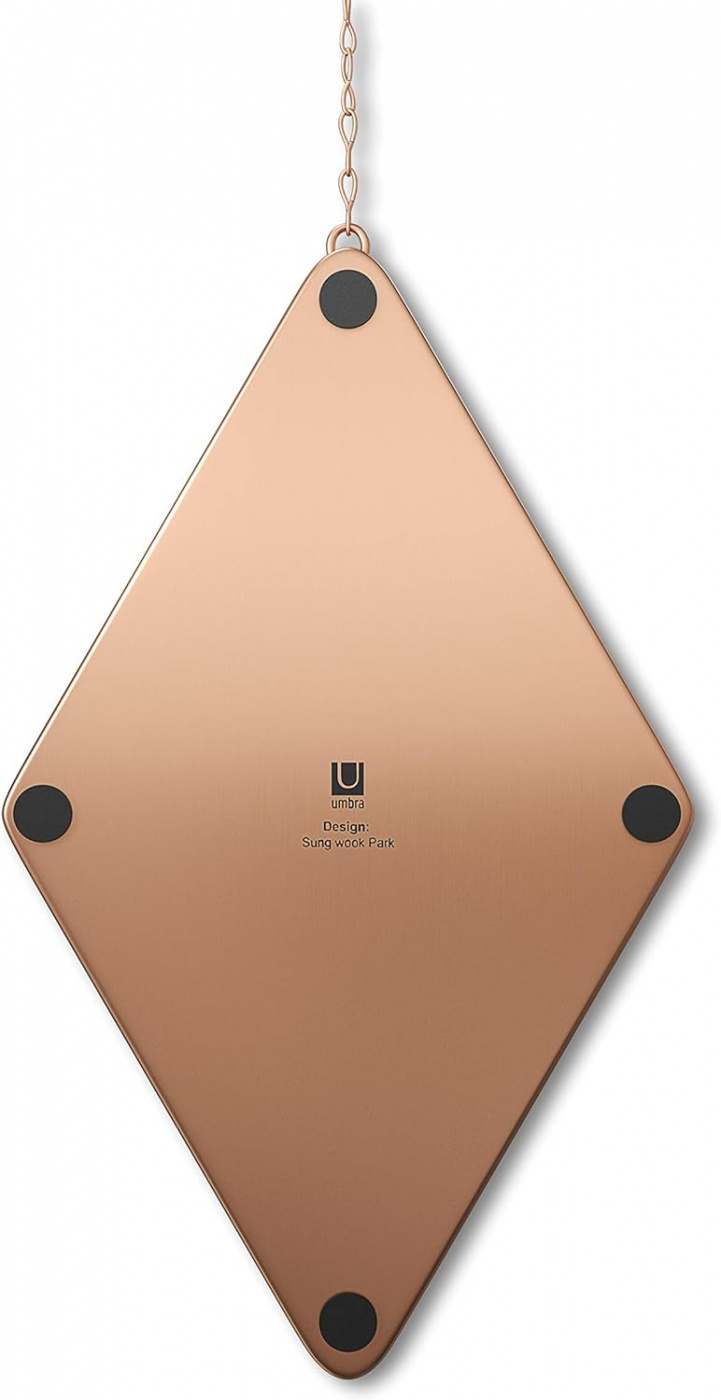 Umbra Dima diamantspegel i koppar set med 3 st, 358777-880