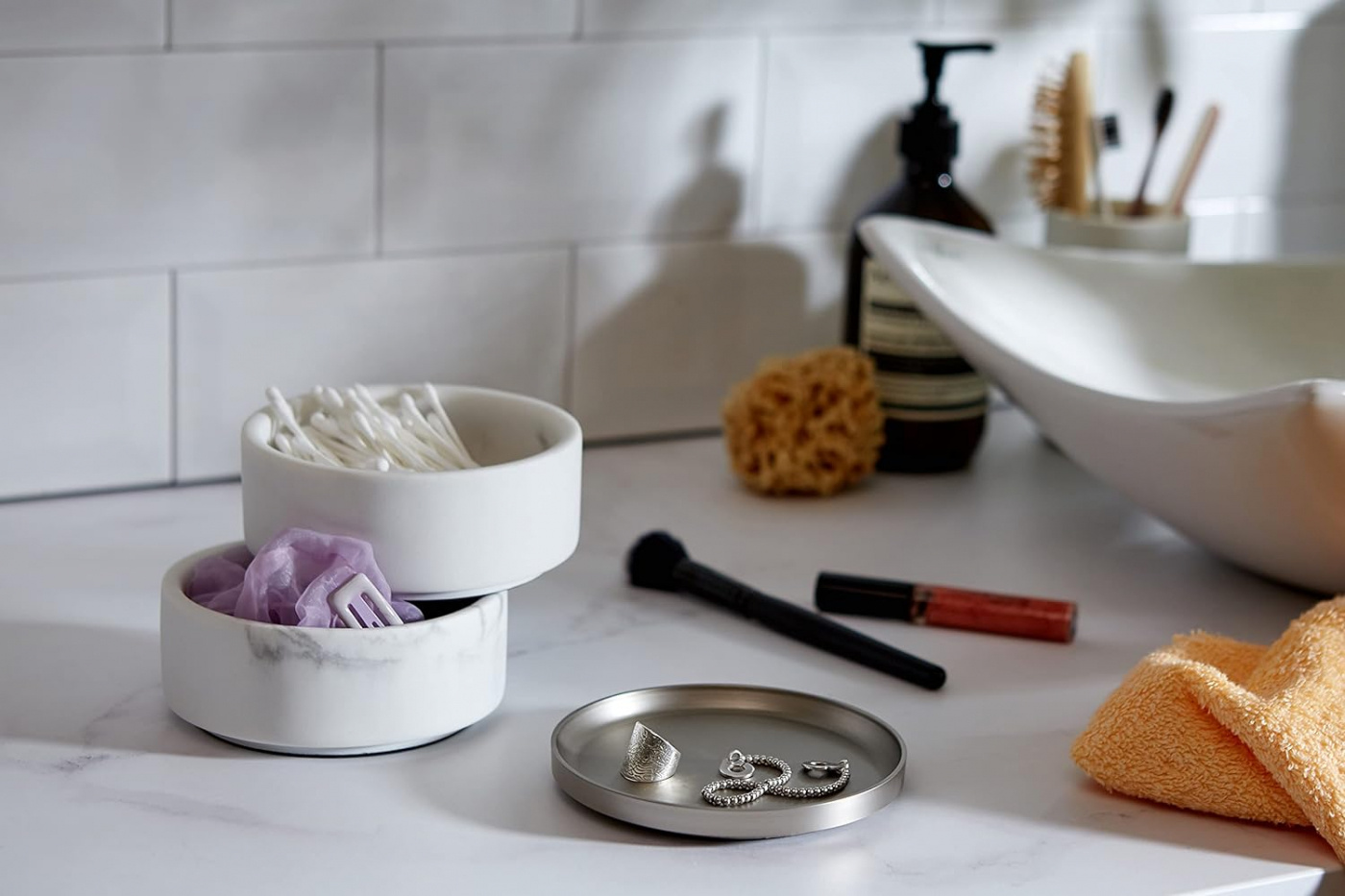 Umbra Tesora Smyckeskrin, vit nickel, 299470-491