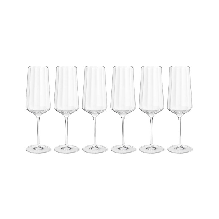 Georg Jensen Bernadotte Champagneflöjt, 6 stycken - 10019698