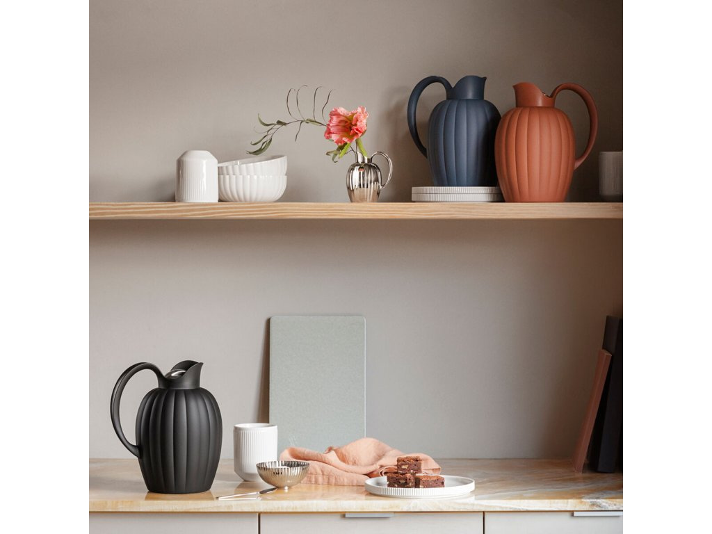 Bernadotte termoskanna 1l, blå- 10019711