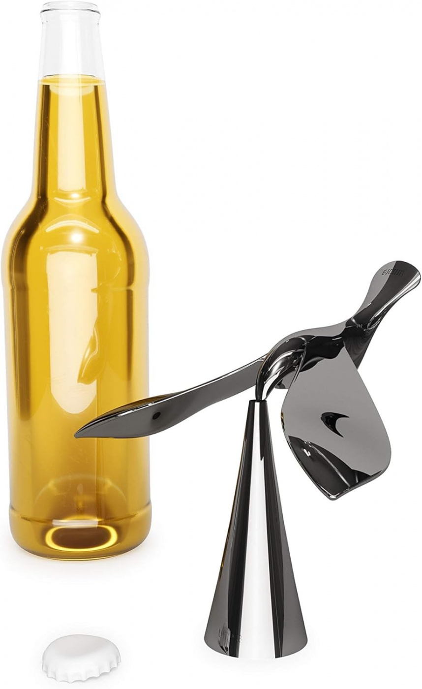 Umbra Tipsy flasköppnare begränsad utgåva i titan