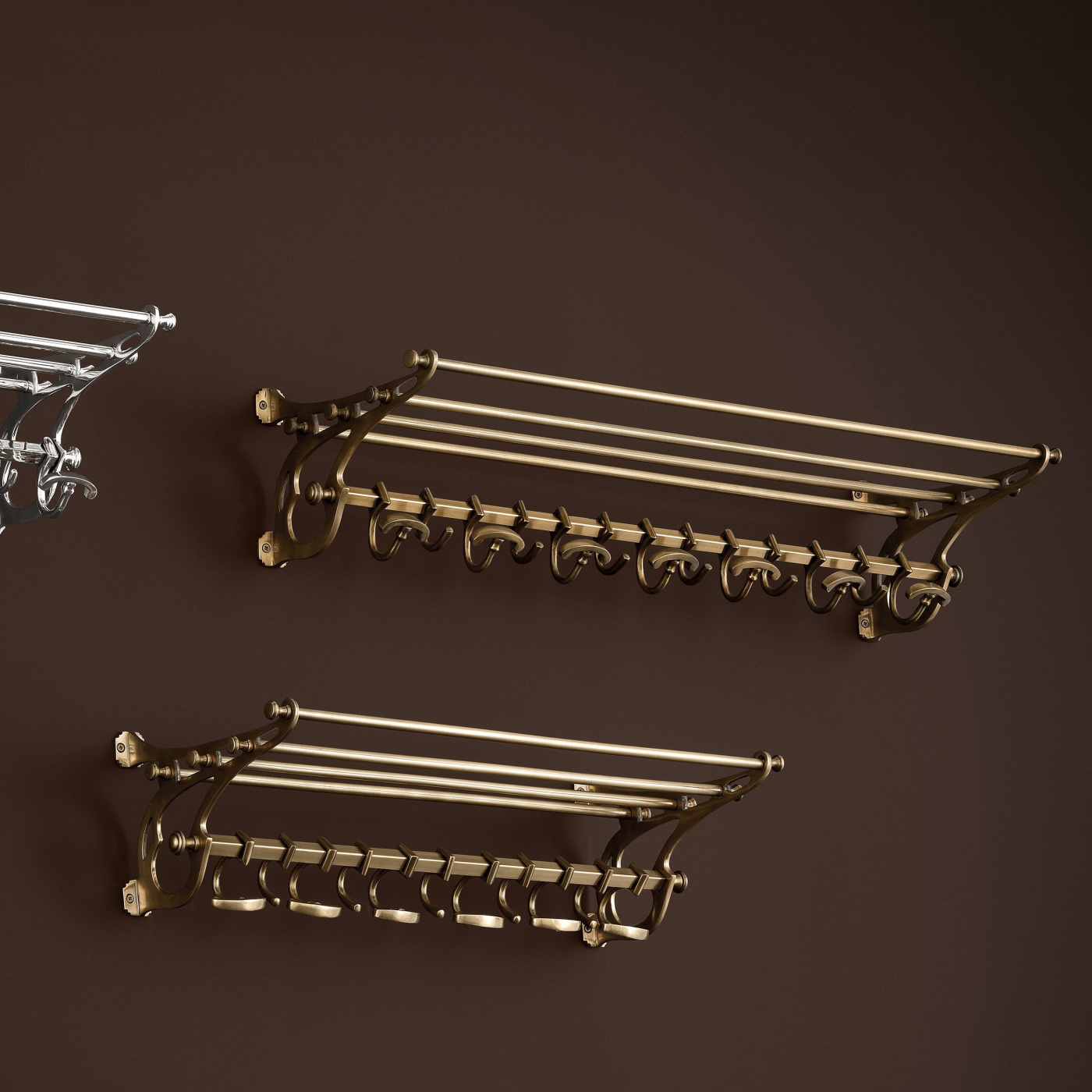 Hudson hatthylla mässing 97 cm, Eichholtz- 103185