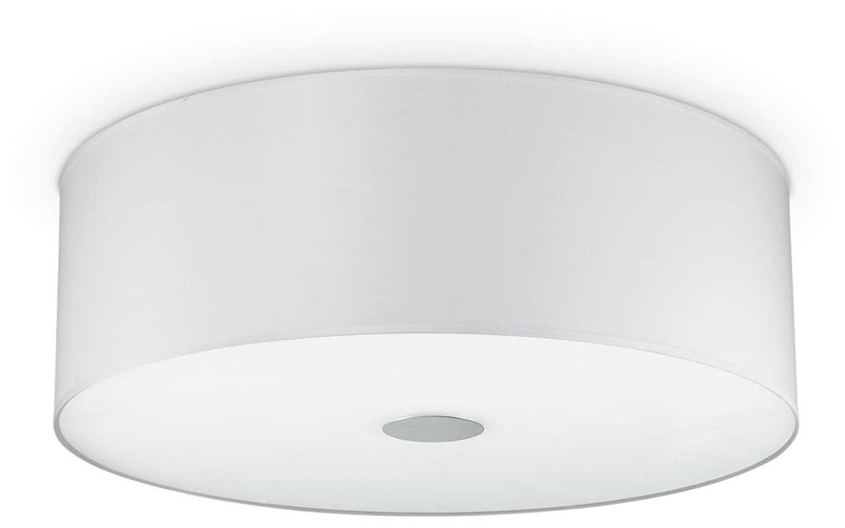 Taklampa Woody PL4 vit, Ideal Lux-103266