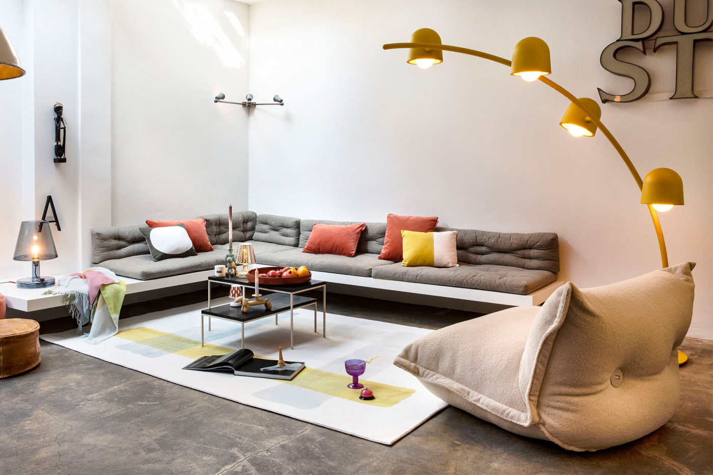 Bonbaron sherpa ecru fåtölj, Fatboy - 104941