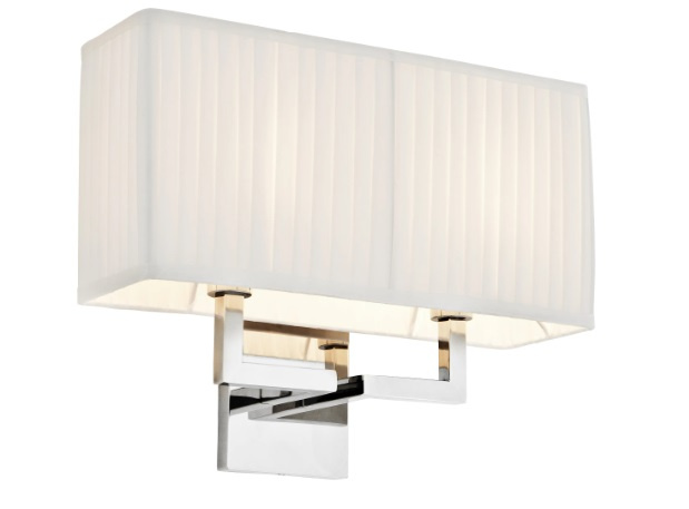 Westbrook Vägglampa nickel, Eichholtz-108859