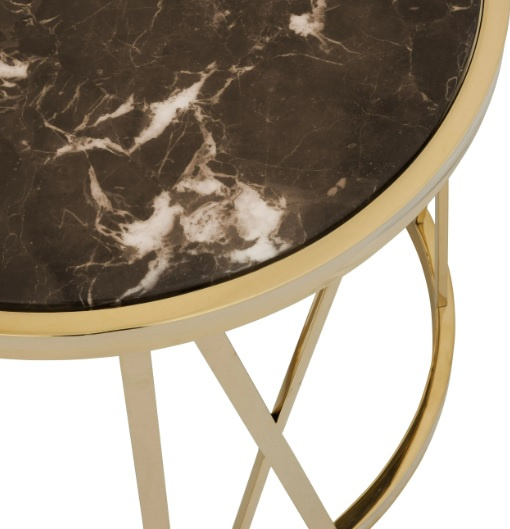 Sidobord Baccarat, guldfinish, Eichholtz- 108864