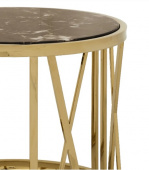 Sidobord Baccarat, guldfinish, Eichholtz- 108864 Sidobord Baccarat, guldfinish, Eichholtz- 108864