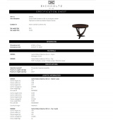 Det runda bordet Umberto, Eichholtz - 109526 Det runda bordet Umberto, Eichholtz - 109526