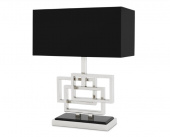 Bordslampa Windolf nickel, Eichholtz-109625 Bordslampa Windolf nickel, Eichholtz-109625