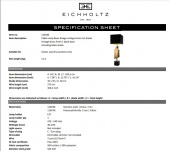 Bordslamp Beau Rivage, Eichholtz- 110340 Bordslamp Beau Rivage, Eichholtz- 110340