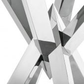 Matbord Triumph, polerat rostfritt stål, Eichholtz-110376 Matbord Triumph, polerat rostfritt stål, Eichholtz-110376