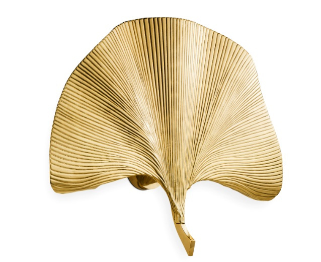 Vägglampa Las Palmas gylenne, Eichholtz-110468