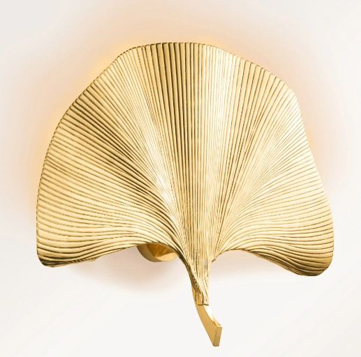 Vägglampa Las Palmas gylenne, Eichholtz-110468