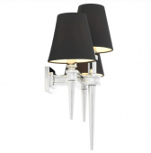 Vägglampan Waterloo Triple nickel, Eichholtz-110988 Vägglampan Waterloo Triple nickel, Eichholtz-110988