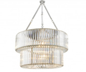 Kristallkrona Infinity Double med nickel finish-111000 Kristallkrona Infinity Double med nickel finish-111000