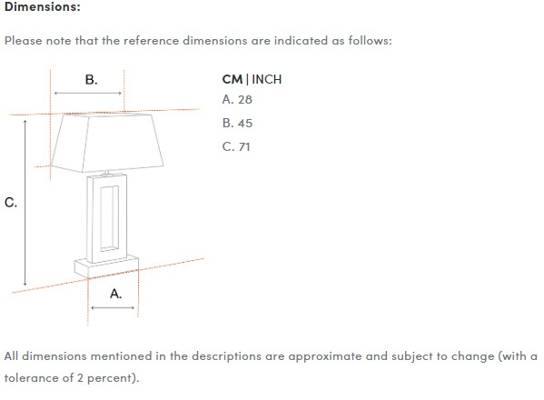 Bordslampa Arlington, Eichholtz- 111168