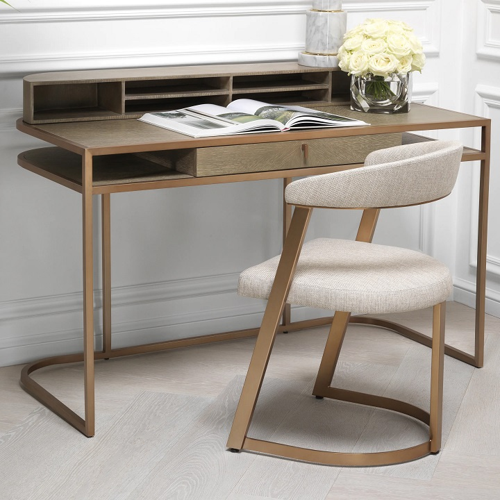 Matstol Dexter, loki natural, Eichholtz- 111473