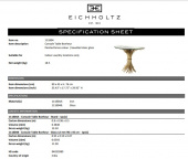 Konsolbord Bonheur, guldfinish, Eichholtz- 111804 Konsolbord Bonheur, guldfinish, Eichholtz- 111804