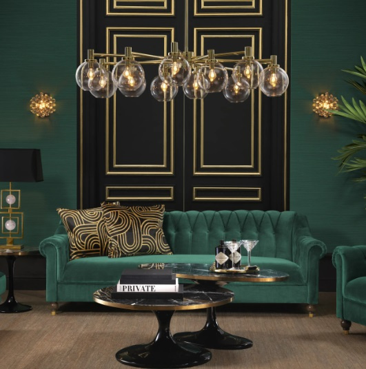 Taklampa Selva, Eichholtz-111974