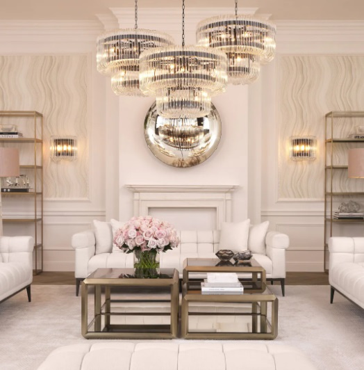 Sutton House ljuskrona, Eichholtz-112154