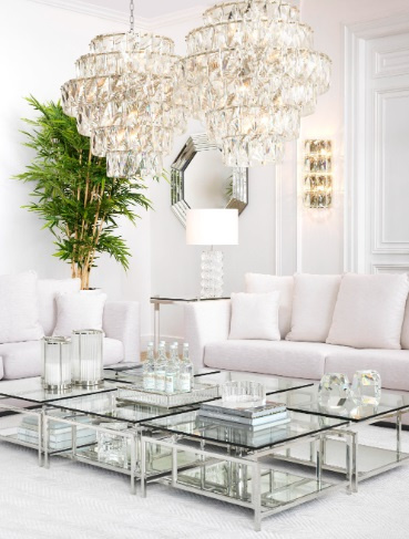 Superia soffbord silver-112526