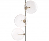 Golvlampa Tempo nickel, Eichholtz-112630 Golvlampa Tempo nickel, Eichholtz-112630