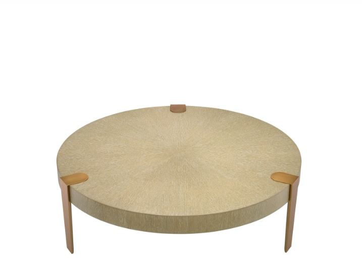 Soffbord Oxnard, ekfanér, Eichholtz- 113403